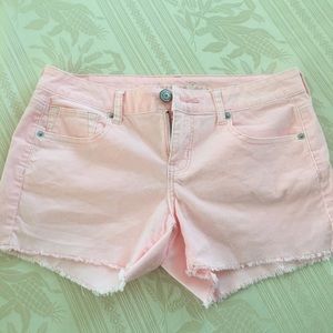 Pink shorts